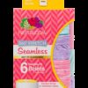 Girls' Seamless Classic Briefs, Assorted 6 Pack