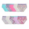 Toddler Girls' Eversoft® Brief Underwear, Assorted 10 Pack