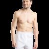 Men's Relaxed Fit Boxers, White 5 Pack