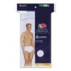 Fruit of the Loom Men's Premium Briefs, White 6 Pack