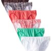 Women's Cotton Stretch Bikini Panty, Assorted 6 Pack