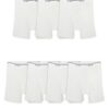 Men's CoolZone® Fly Boxer Briefs, White 7 Pack