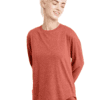 Hanes Originals Womens Tri-Blend Relaxed Fit Long-Sleeve T-Shirt