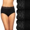 Vanity Fair Womens Flattering Lace Brief, 3 Pack